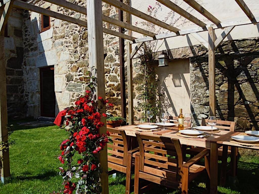 Pazo De Lemaio Pension Laracha Buitenkant foto